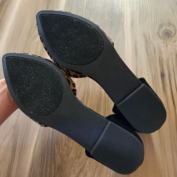 Rampage Leopard Point Toe Flats Women's Size 8 - Picture 6 of 8